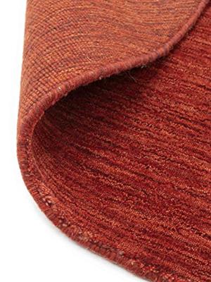 MOMO Rugs - Vloerkleed Panorama Uni Rond Red - 150 rond