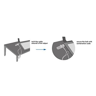 LogiLink Laptopslot Cijferslot 150 cm NBS002