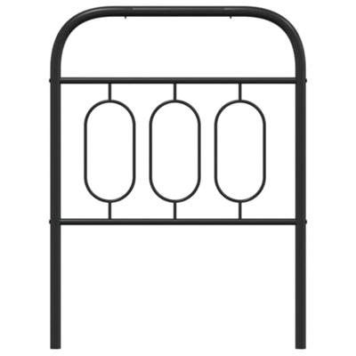 Hoofdbord 75 cm metaal zwart Hoofdbord 75 cm metaal zwart