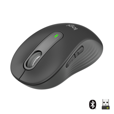 Logitech Signature M650 Muis Radiografisch, Bluetooth Maat: M Optisch Graphite 5 Toetsen 4000 dpi