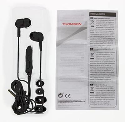 Thomson Headset In-ear EAR3005BK Zwart