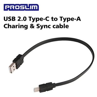 Akasa AK-CBUB43-03BK USB-kabel 0,3 m USB 2.0 USB A USB C Zwart - thumbnail