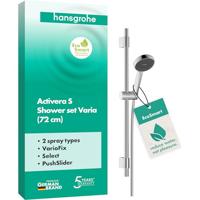 hansgrohe Activera S doucheset 95 - 2jet - EcoSmart - met glijstang varia 72cm - chroom 28048000 - thumbnail