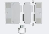 Novus Office 7950902000 Telefoonzwenkarm uitbreidingsplaat Lichtgrijs 2 stuk(s) - thumbnail