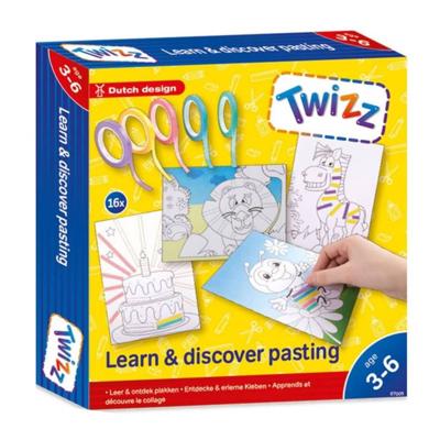 Twizz knippen en plakken junior 16-delig Twizz knippen en plakken junior 16-delig