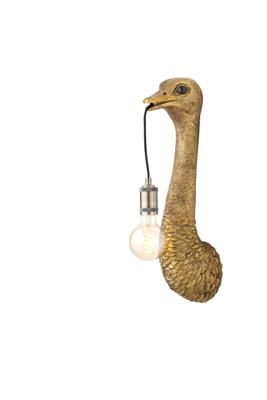 Light & Living Wandlamp 'Ostrich', 57.5cm, kleur Antiek Brons