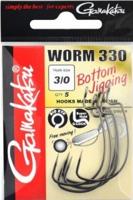 Gamakatsu Worm 330 Bottom Jigging Haak Size 1 - thumbnail