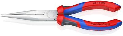 Knipex 26 15 200 Telefoontang Recht + Zijsnijder 200mm - thumbnail