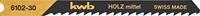 kwb 610230 Decoupeerzaagbladen, houtbewerking, speciale insteektanden, HCS, 2x middel 2 stuk(s) - thumbnail