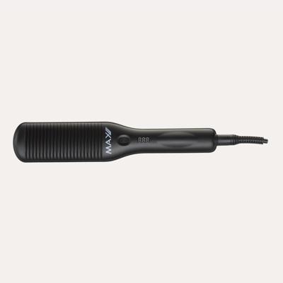 Max Pro Silk Brush Straightening stijlborstel Warm Zwart 2,5 m