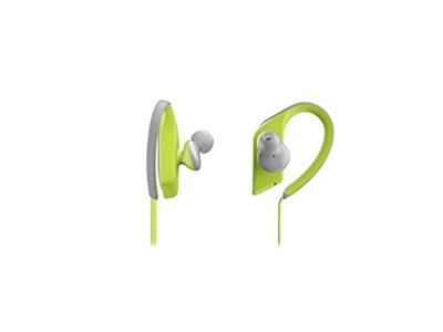 Panasonic RP-BTS35E-Y Bluetooth in-ear hoofdtelefoon (waterbestendig, snellaadfunctie, flexibele oorlussen, geel)