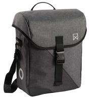 Willex Fietsschoudertas Flex 800 14 L grijs en zwart - thumbnail