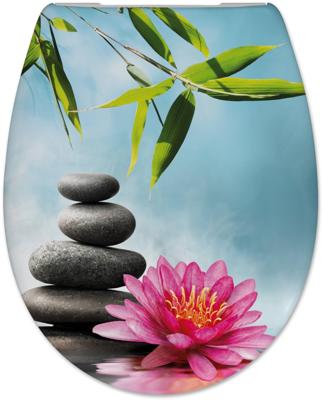 Saqu toiletbril met softclose en quickrelease 36,2x43,6 cm multi Saqu toiletbril met softclose en quickrelease 36,2x43,6 cm multi