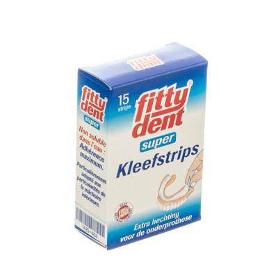 Fittydent Super Kleefstrips Waterbestendig Fittydent Super Kleefstrips Waterbestendig