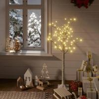 VidaXL Kerstboom wilg met 120 warmwitte led's binnen en buiten 1,2 m - thumbnail