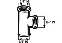Cornat Galva T-Stuk Vvv 3/4 (130) - VFB13034 - thumbnail