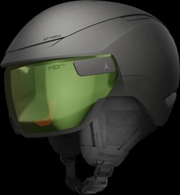 Atomic Revent GT Amid Visor HD Photo Helm Black 63-65 Atomic Revent GT Amid Visor HD Photo Helm Black 63-65