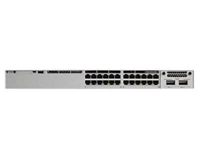 Cisco Catalyst C9300-24P-A gemanaged L2/L3 Gigabit Ethernet (10/100/1000) energie over Ethernet (PoE) ondersteuning 1U grijs netwerkswitch, C9300-24P-A