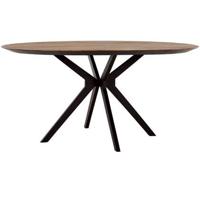 DTP Home Ronde Eettafel 'Metropole' Teakhout, 160cm - thumbnail
