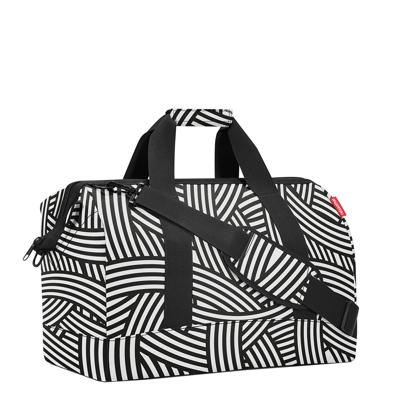 Reisenthel Allrounder L Zwart, Wit Draagtas