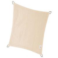 Nesling Coolfit schaduwdoek rechthoek gebroken wit 3 x 5 meter - thumbnail