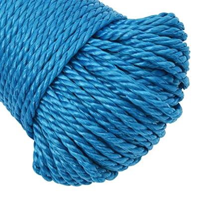 VidaXL Werktouw 8 mm 25 m polypropeen blauw - thumbnail