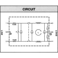 Yunpen 521361 YQ01A1 Netfilter Met IEC-connector, Met schakelaar, Met 2 zekeringen 250 V/AC 1 A 10.5 mH (l x b x h) 68 x 52.5 x 61 mm 1 stuk(s) - thumbnail