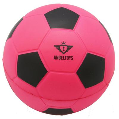 Soft foam voetbal Ø12,5cm fuchsia Soft foam voetbal Ø12,5cm fuchsia