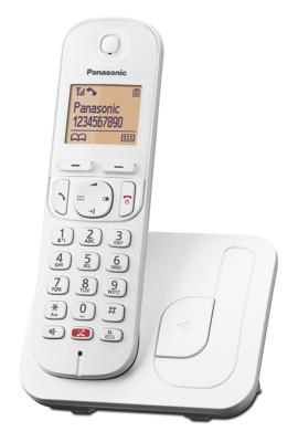Draadloze telefoon Panasonic KX-TGC250SPW Wit