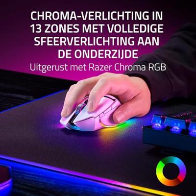 Razer Basilisk V3 Pro Wit Draadloze Gaming muis Razer Basilisk V3 Pro Wit Draadloze Gaming muis