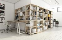 Boekenwinkel Astigarraga Gala Natuurlijk Pijnboom 184 x 80 x 25 cm 6 Planken - thumbnail