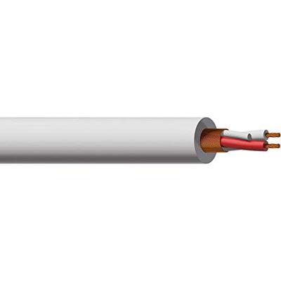 Procab MC305W/1 microfoonkabel wit 100m