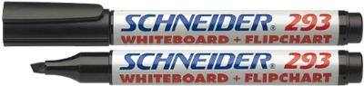 Schneider whiteboard + flipchart marker Maxx 293 zwart