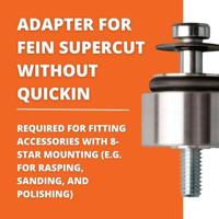Fein 30605114011 Adapter FSC 1 stuk(s) - thumbnail
