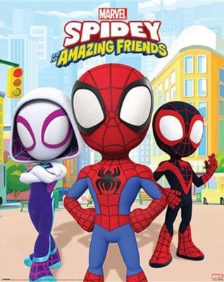 Poster Spidey and his Amazing Friends - Power of 3 40x50cm