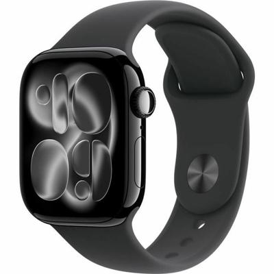 Apple Watch Series 11 GPS 42 mm Aluminium kast Sport Band Zwart S/M Apple Watch Series 11 GPS 42 mm Aluminium kast Sport Band Zwart S/M