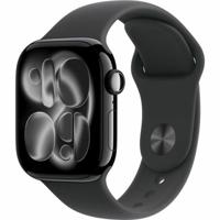 Apple Watch Series 11 GPS 42 mm Aluminium kast Sport Band Zwart S/M - thumbnail