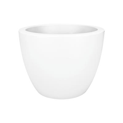 elho pure soft round 50 Binnen/buiten Plantenpot Vrijstaand Lineaire lagedichtheidpolyetheen (LLDPE) Wit