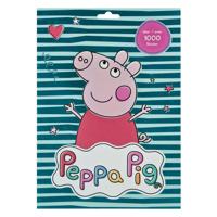 Undercover Stickervellen peppa pig - 1000st. - thumbnail