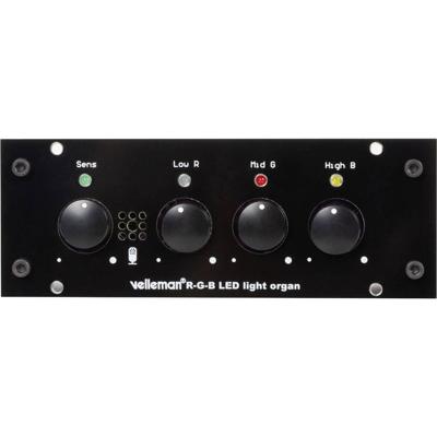 Whadda WSL209 RGB LED lichtorgel Bouwpakket 12 V, 24 V