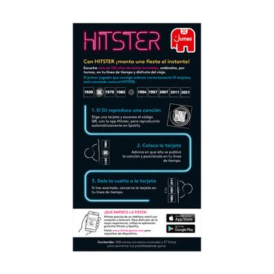 Bordspel Diset Hitster - Greatest musical hits! (ES)