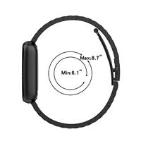 Fitbit Luxe - Stalen schakelband - Zilver - thumbnail