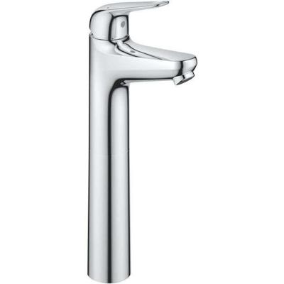 Eéngreeps wastafelmengkraan - GROHE Swift - 24331001 - Chroom - Verhoogd XL formaat - Waterbesparend - Klik-klak afvoer Eéngreeps wastafelmengkraan - GROHE Swift - 24331001 - Chroom - Verhoogd XL formaat - Waterbesparend - Klik-klak afvoer