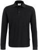 Hakro 820 Long-sleeved polo shirt Classic - Black - 2XL - thumbnail