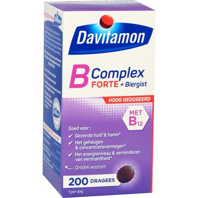 Davitamon Vitamine B complex forte 200 Dragees