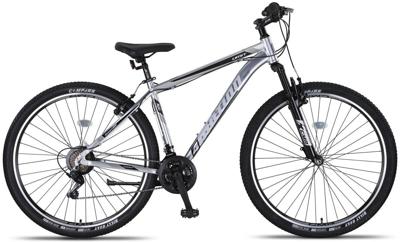 Umit 4 Motion MTB 27.5 Inch 47 cm Unisex 21V V Brakes Chroom/Zwart Umit 4 Motion MTB 27.5 Inch 47 cm Unisex 21V V Brakes Chroom/Zwart