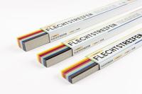 Vlechtstroken folia 50x1cm 130gr 200 stroken ass - thumbnail