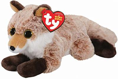 TY Beanie Babies Knuffel Vos Fredrick 15 cm
