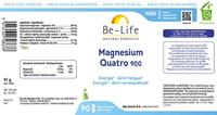 Be-Life Magnesium Quatro 900 Capsules - thumbnail