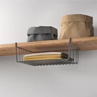 Metaltex kanguro kasthangmand 40x26x14 cm zwart - thumbnail